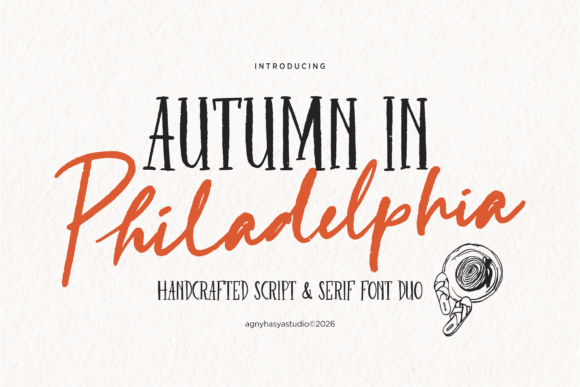 Autumn in Philadelphia: A Font Duo for Timeless Design