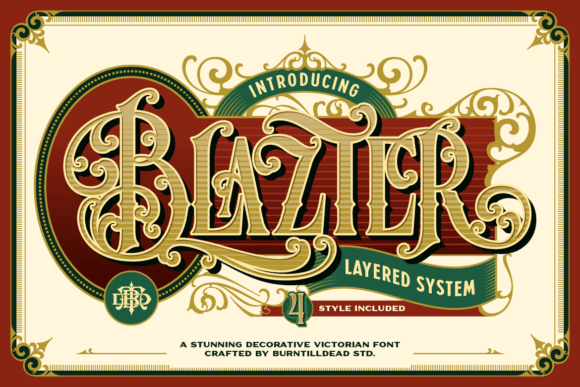 Blazter: Victorian Elegance for Bold Designs