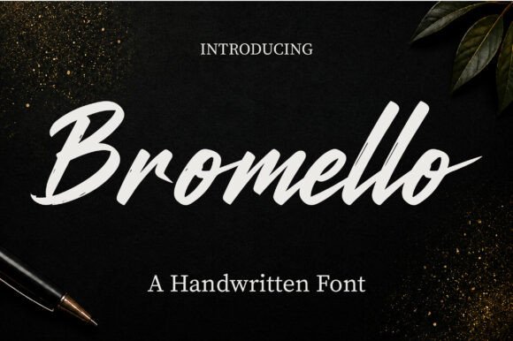 Bromello: A Modern Script for Effortless Elegance
