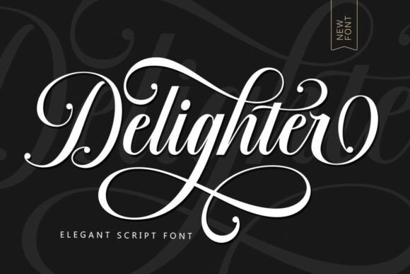 Discover the Elegant Charm of the Delighter Font