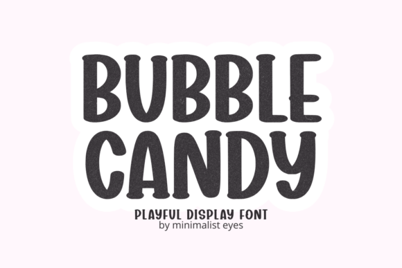 Discover the Modern Elegance of Bubble Candy Font
