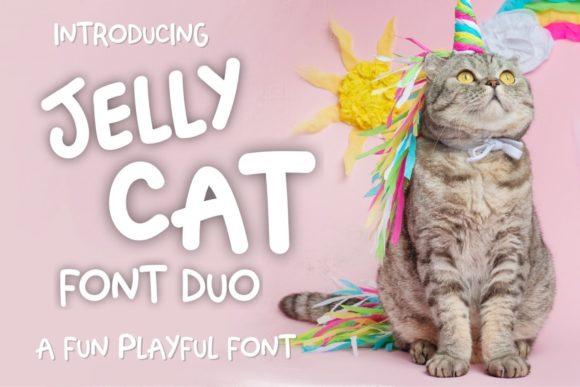 Jelly Cat: The Sweet Handwritten Font for Creative Designs