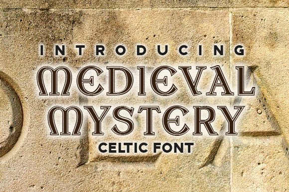 Medieval Mystery: A Bold Blackletter Display Font