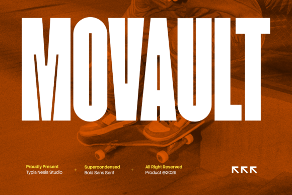 Movault: Bold Super Condensed Sans for Modern Impact