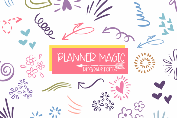 Planner Magic: A Font That Turns Pages into Art