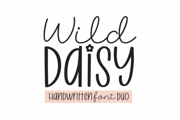 Wild Daisy Duo: A Charming Font for Creative Projects